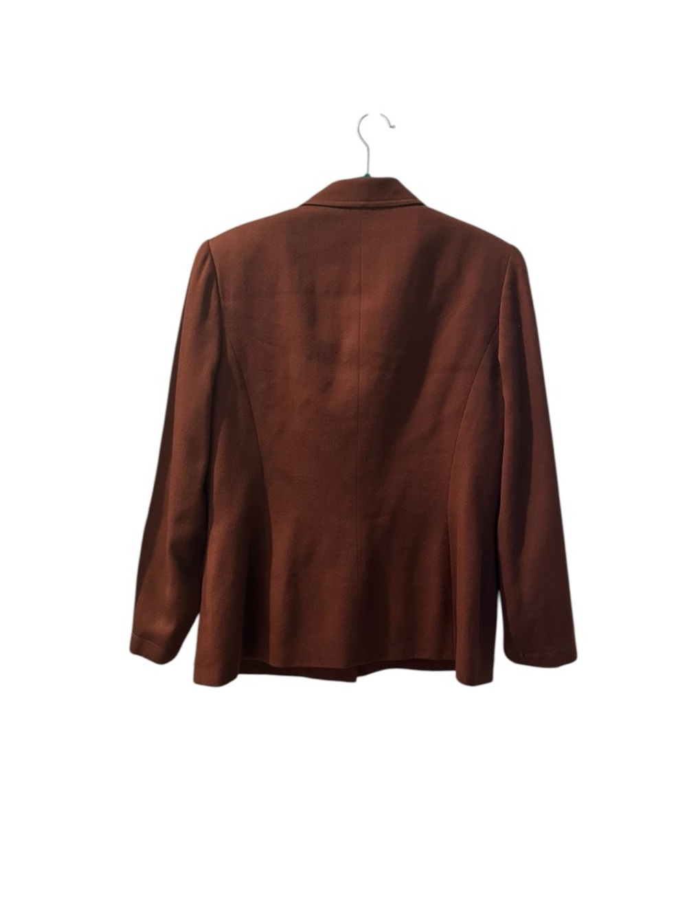 b.bennett Vintage Tailored Brown Blazer Size 12 Career Professional Academic - Picture 4 of 5
